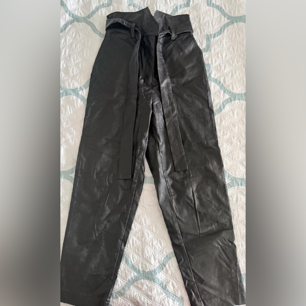 Bardot Black High-Waisted Trousers